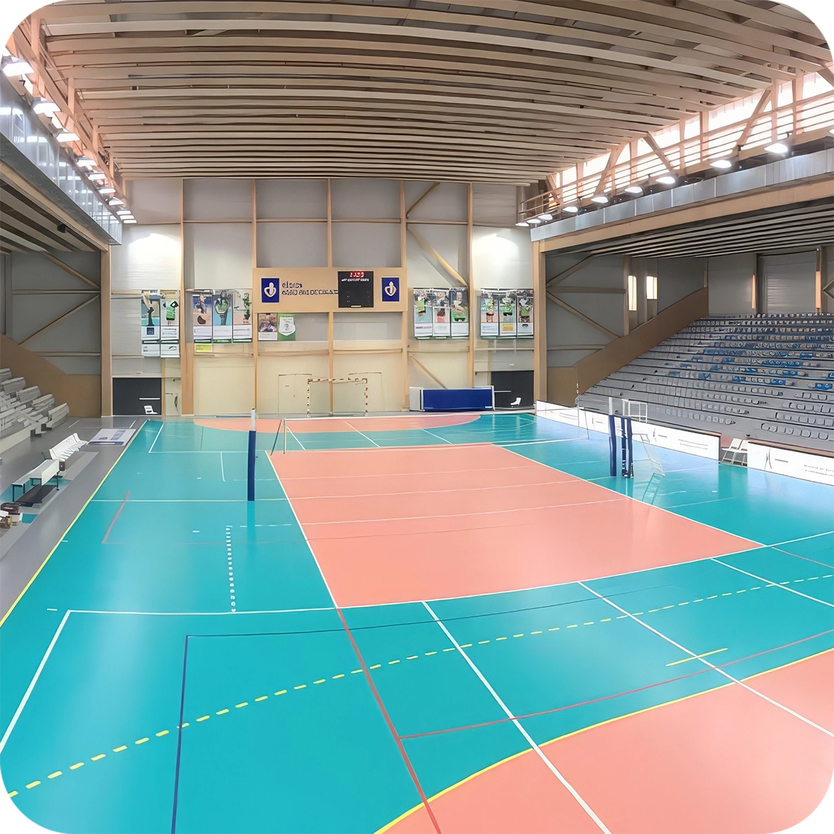 Salle Régionale Maréchal Harnes Volley-Vall